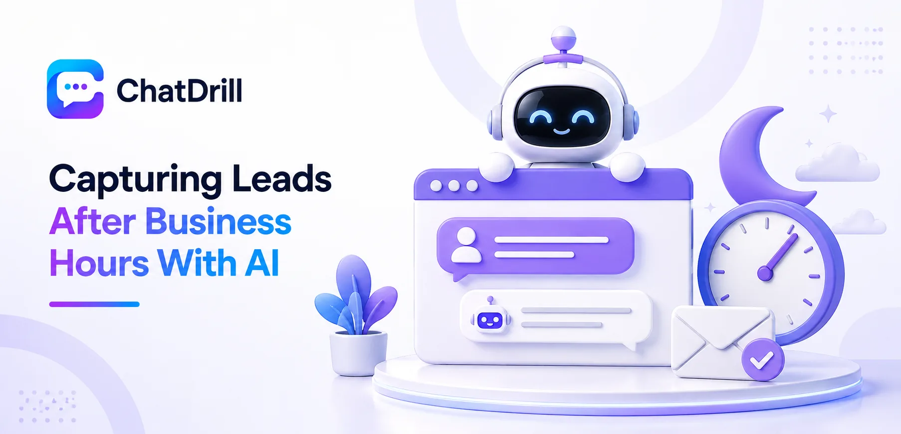AI chatbot capturing leads outside standard business hours