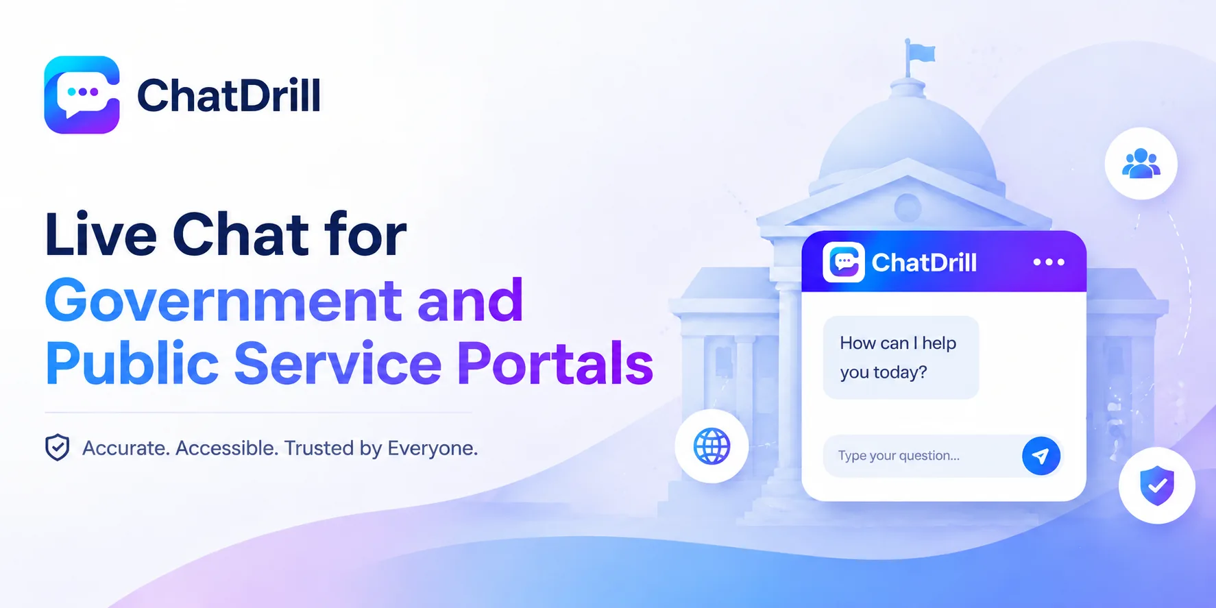 Live chat for government and public service portals setup guide