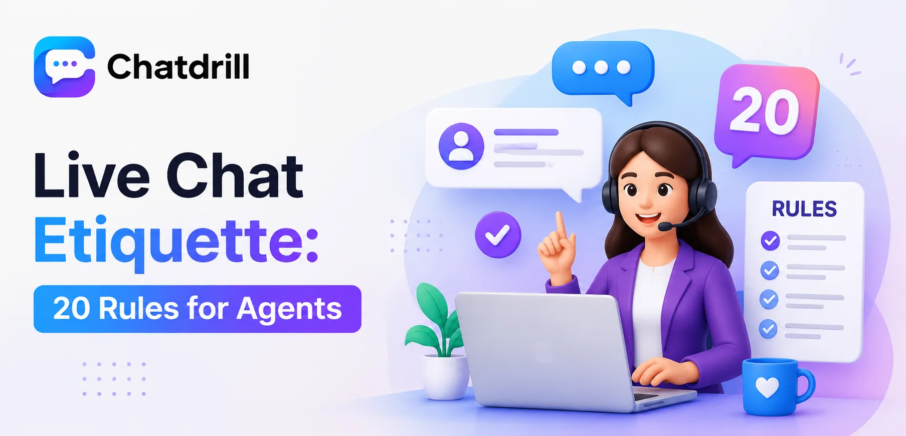 20 rules of live chat etiquette for customer support agents