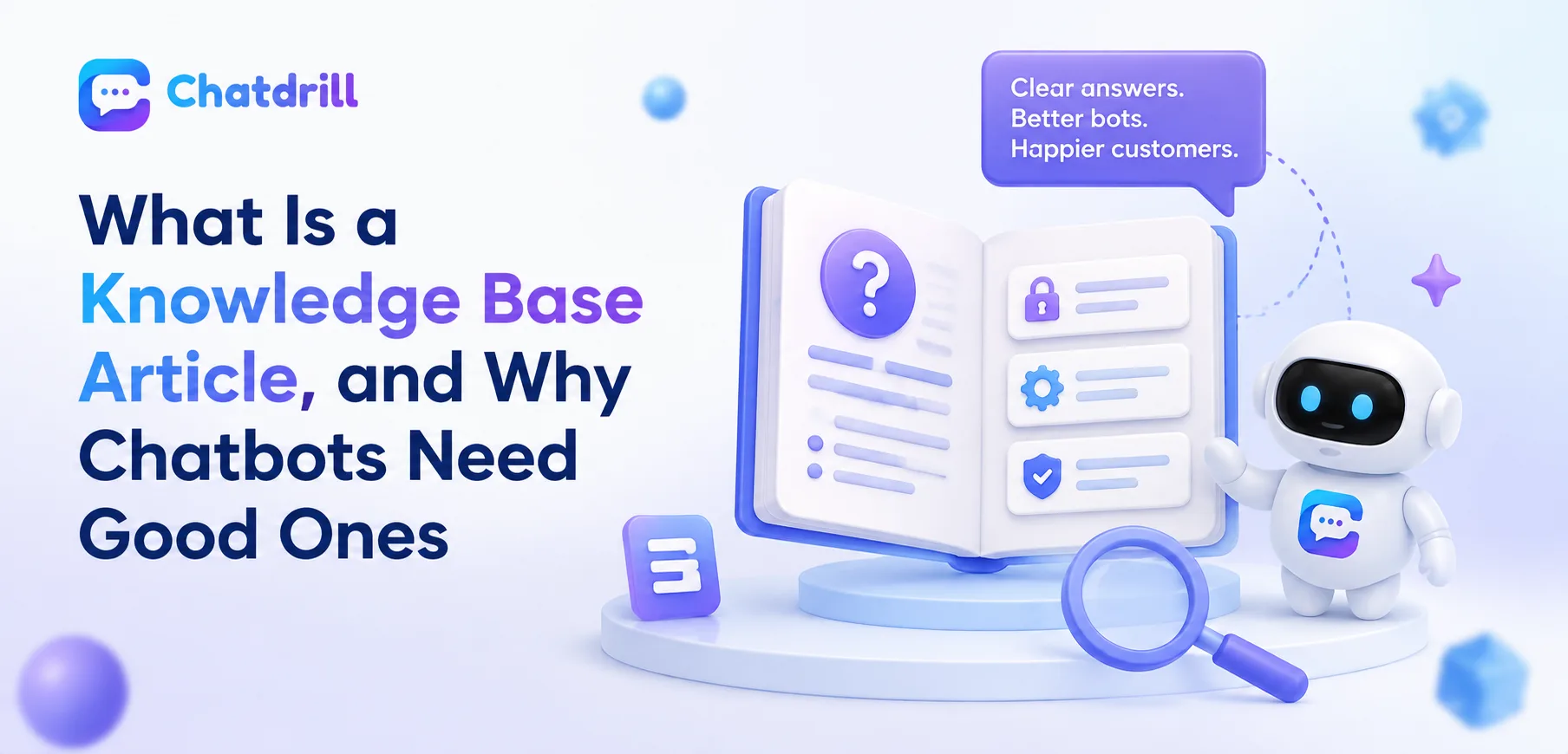 A knowledge base article being read on a help center website